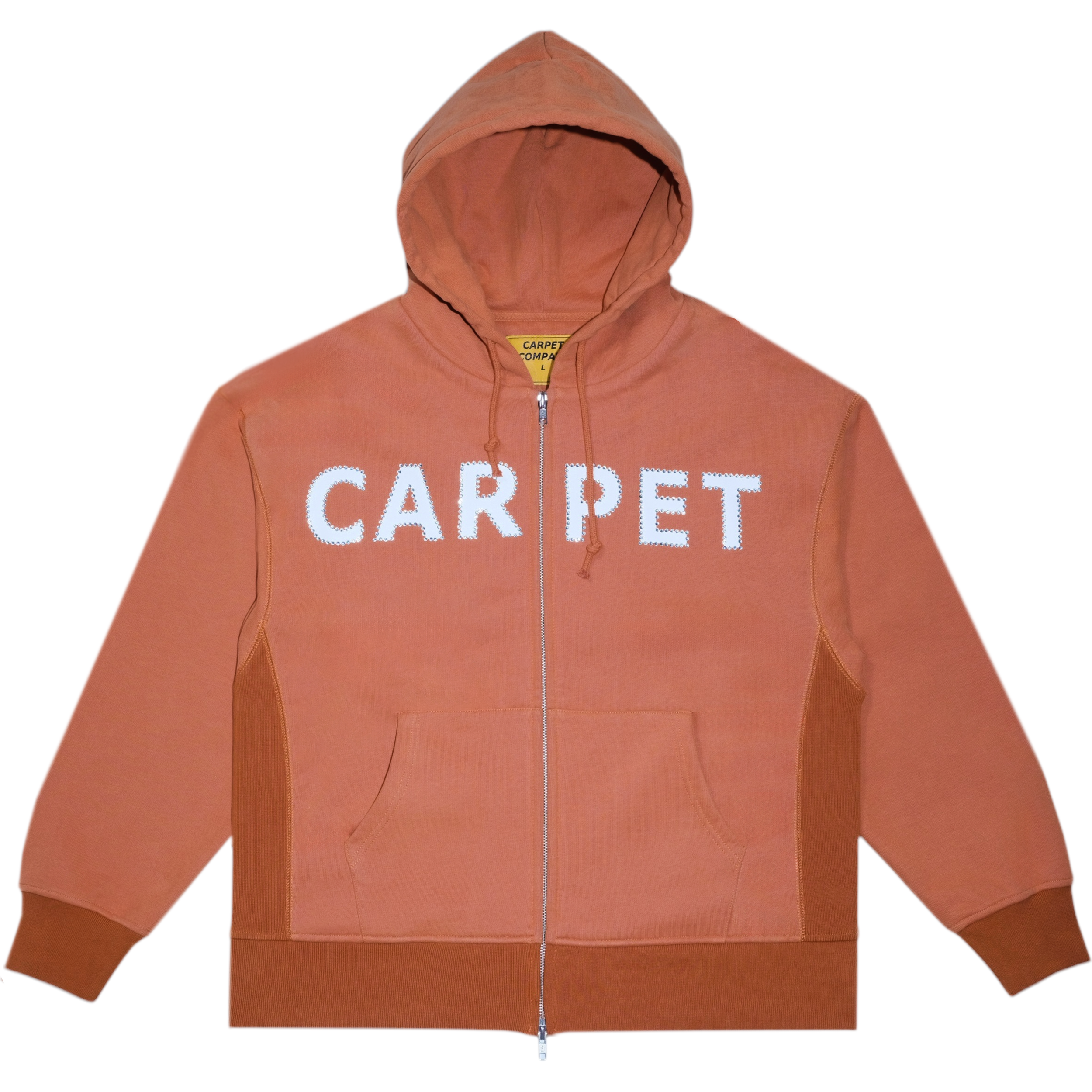【CARPET COMPANY】Spiral Zip Up Hood PUFF print double zip spiral hoodies for SEASON 16 🥵